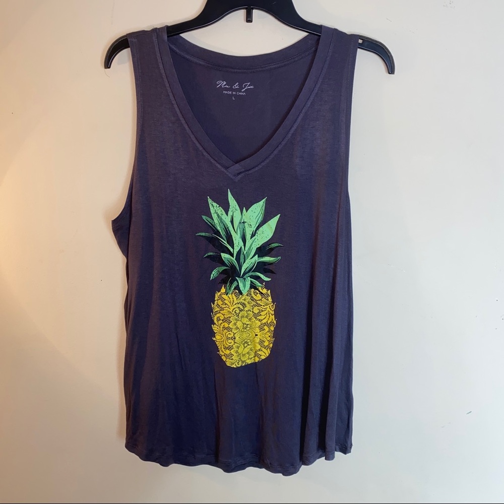 Pineapple Tank Top! - L